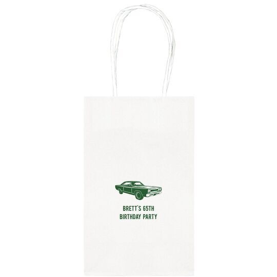 Muscle Car Medium Twisted Handled Bags